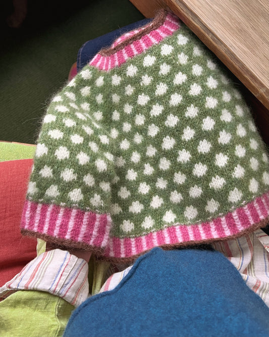 Dotty Lotte for children - knitting pattern (PDF download)