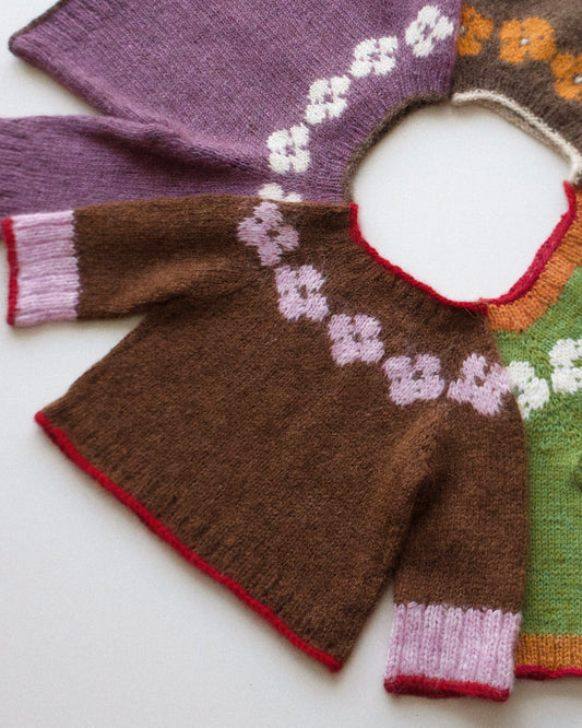 Fiori Sweater for Children – Knitting Pattern (PDF download)
