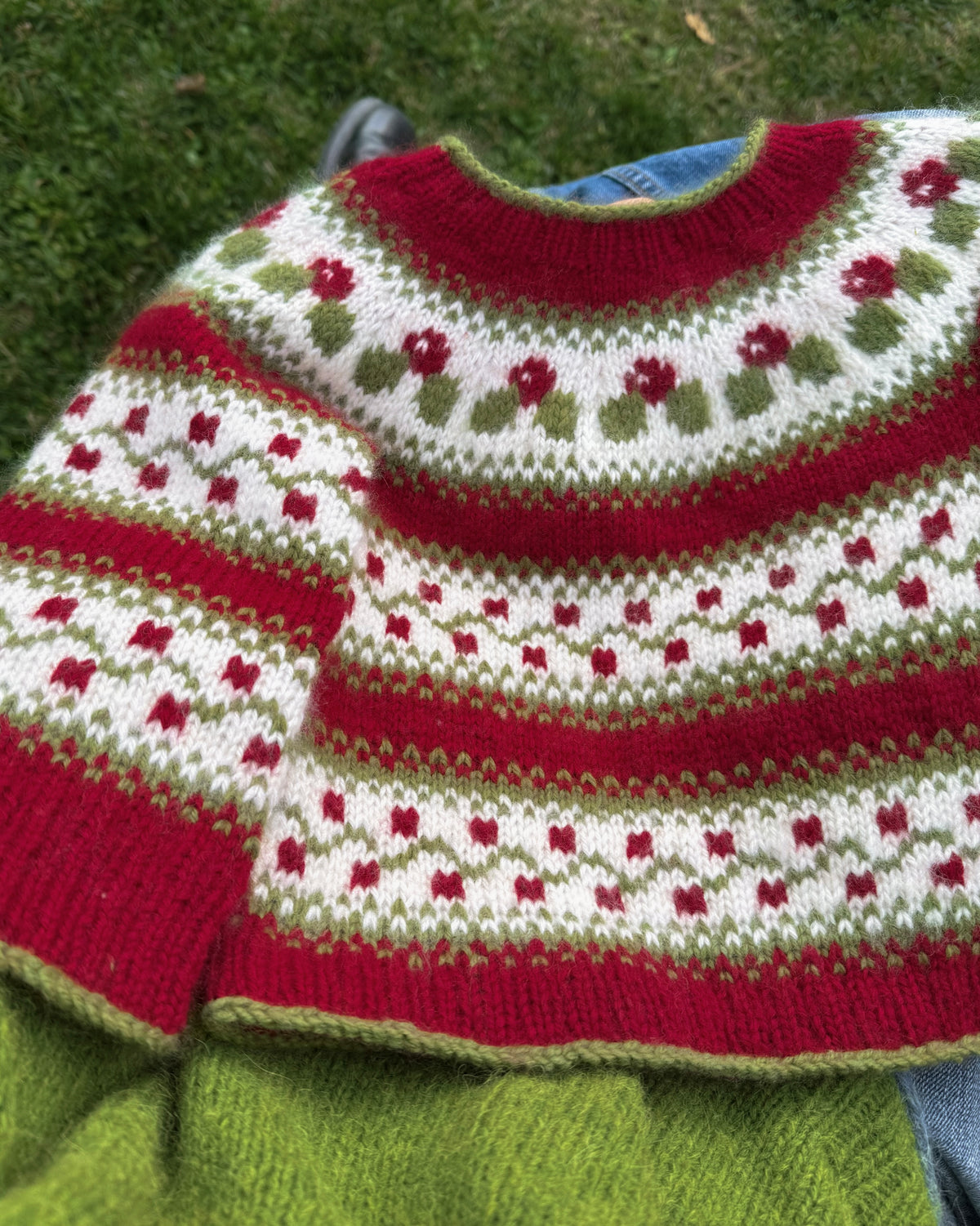 Winterberry Sweater - Knitting Pattern (PDF download)
