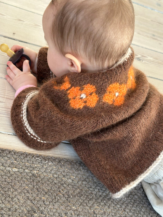 Fiori Sweater Kids Knitting Pattern English (PDF download)