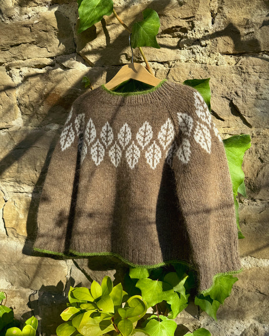 Foglia Sweater - Strikkeopskrift (PDF Download)
