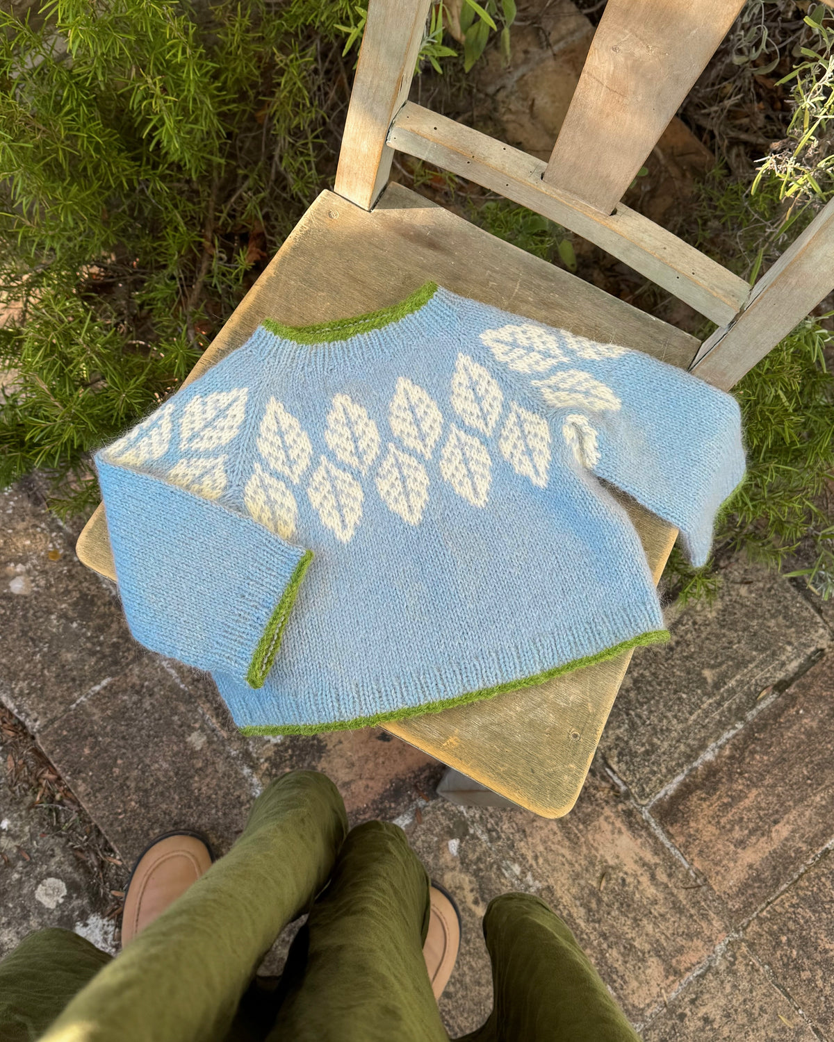Foglia Sweater - Strikkeopskrift (PDF Download)