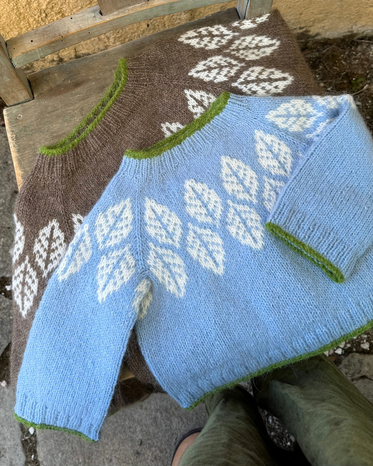 Foglia Sweater - Strikkeopskrift (PDF Download)
