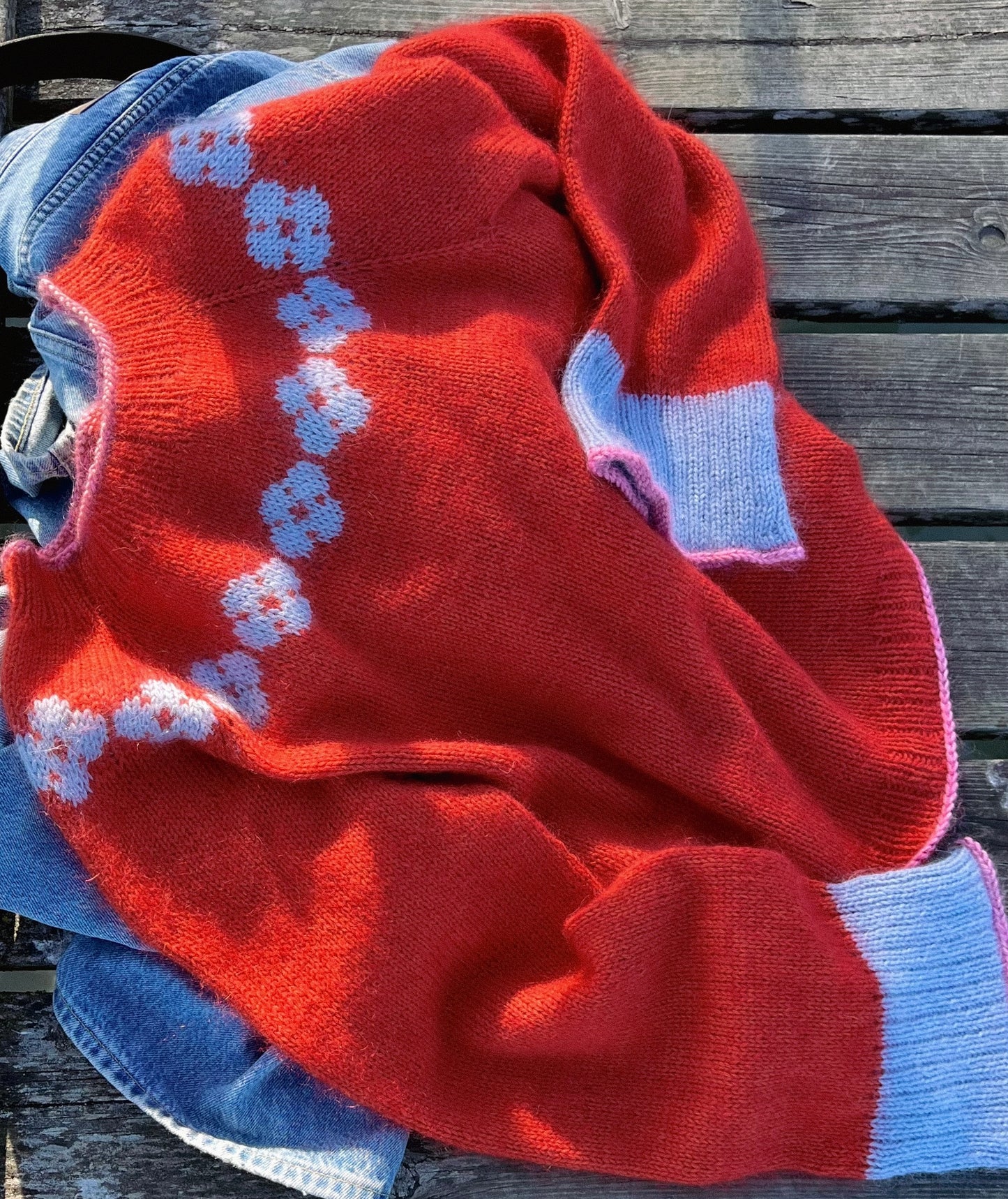 Fiori-sweater voksen - Strikkeopskrift (Dansk) (PDF)
